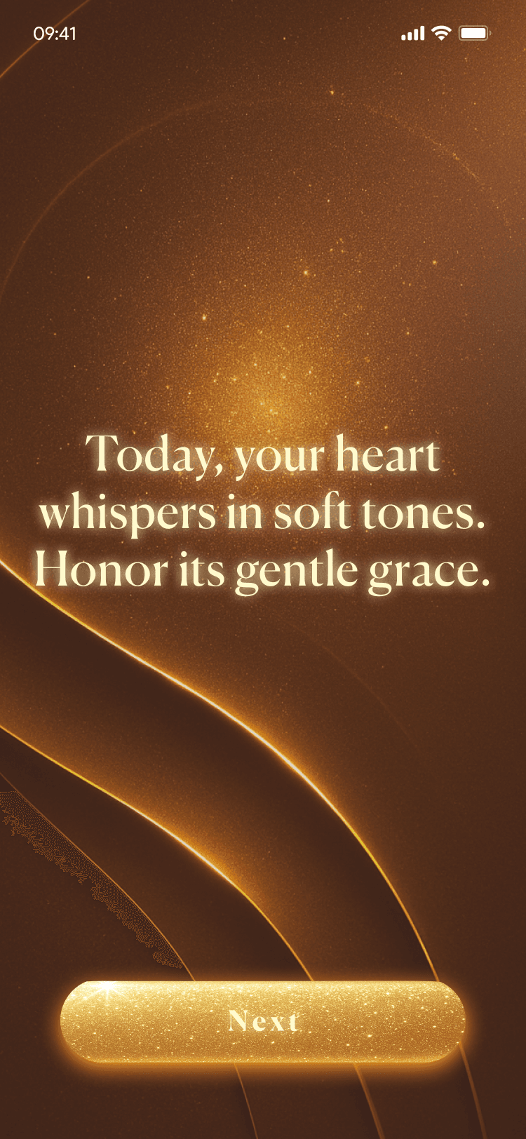 Healux daily reflection message: Today, your heart whispers in soft tones